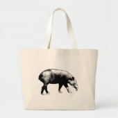 Tapir Bag Grote Tote Bag (Voorkant)