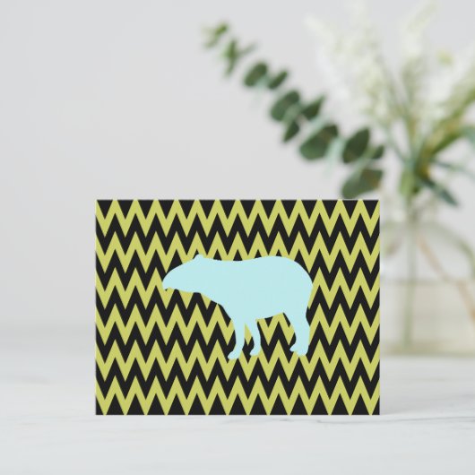 Tapir Briefkaart (Staand voorkant)