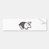 Tapir Bumpersticker (Voorkant)