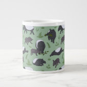 Tapir Familiediner in het groen Grote Koffiekop (Voorkant)