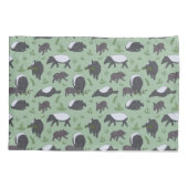 Tapir Familiediner in het groen Kussensloop (Achterkant)