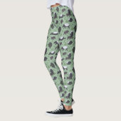 Tapir Familiediner in het groen Leggings (Links)
