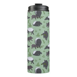 Tapir Familiediner in het groen Thermosbeker