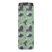 Tapir Familiediner in het groen Thermosbeker (Achterkant)