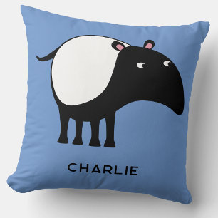 Tapir Gepersonaliseerde Naam Kussen
