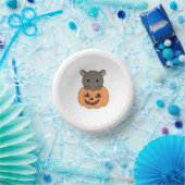 Tapir in Pumpkin Cute Tapire Happy Halloween Papieren Kommen (Feest)