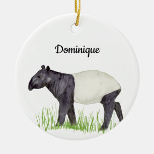 Tapir Keramisch Ornament