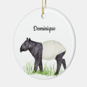 Tapir Keramisch Ornament (Links)
