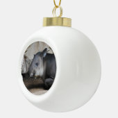 Tapir Keramische Bal Ornament (Rechts)
