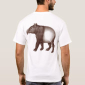 Tapir Kingdom T-Shirt - Asian & American Tapirs (Achterkant)