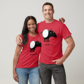 Tapir Persoonlijke naam T-shirt (Unisex)