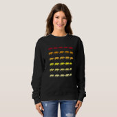 Tapir Retro Dier Patroon Trui (Voorkant volledig)