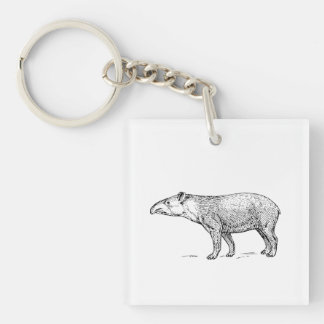 Tapir Sleutelhanger