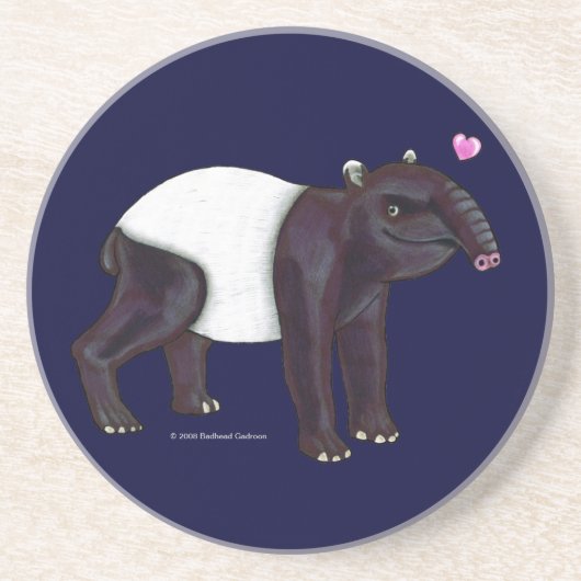 Tapir Wants Hugges Onderzetter (Voorkant)