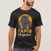 Tapir Whisperer Wildlife Animal Zookeeper Tapir T-shirt (Voorkant)