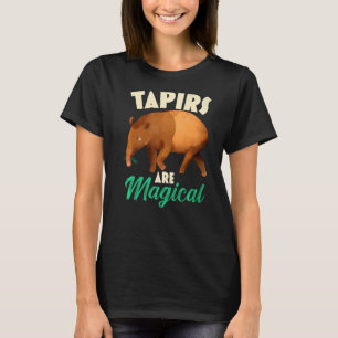 Tapirs zijn magische wilddierbewaarder t-shirt