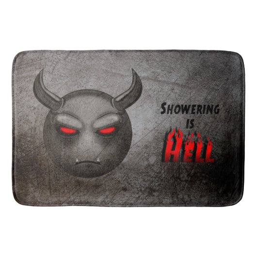 Tapis De Bain Devilmoji Vintage Badmat (Voorkant)