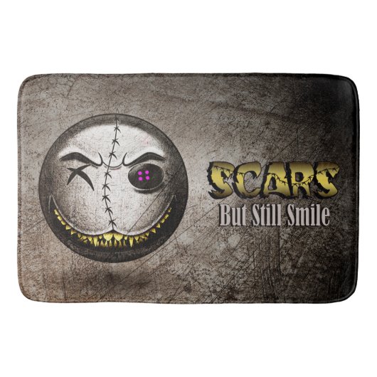 Tapis De Bain Scarmoji Vintage Badmat (Voorkant)