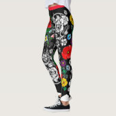 Tapis de fleurs au coquelicot leggings (Links)