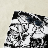 Tapis de fleurs au coquelicot strandlaken (In situ)