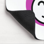 Tapis de souris (Blanc) Muismat (Hoek)