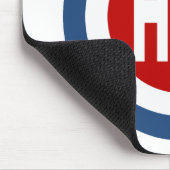 Tapis de souris blanc OHIO Muismat (Hoek)