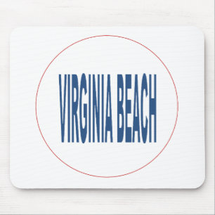 Tapis de souris blanc VIRGINIA BEACH Muismat
