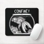 Tapis de souris Confiné Muismat (Met muis)