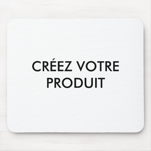 Tapis de souris - Créez un tapis de souris Muismat (Voorkant)