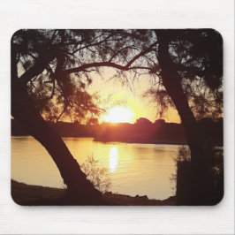 Tapis De Souris Lever de zon op La Grande Mott Muismat