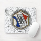 TAPIS DE SOURIS RADIO 2025 MUISMAT (Met muis)