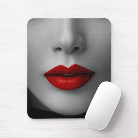 Tapis De Souris Red Lips Muismat (Met muis)