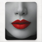 Tapis De Souris Red Lips Muismat (Voorkant)