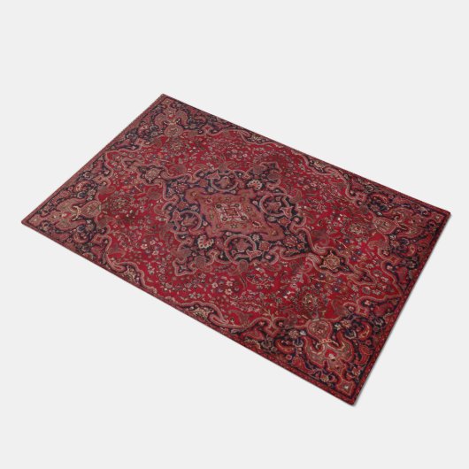 Tapis de Souris rood Antiek tapijt Deurmat (Schuin)