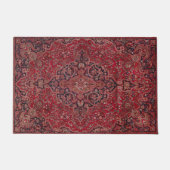 Tapis de Souris rood Antiek tapijt Deurmat (Voorkant)