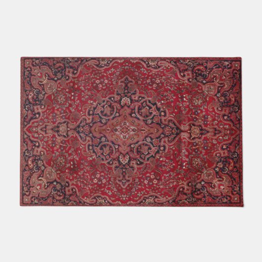 Tapis de Souris rood Antiek tapijt Deurmat (Voorkant)