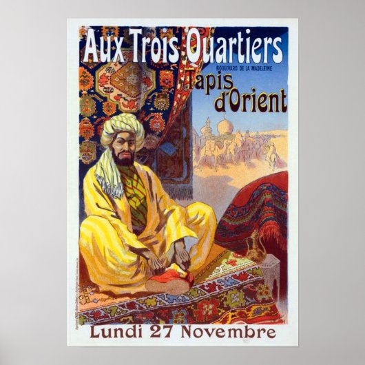  Tapis d'Orient Poster (Voorkant)