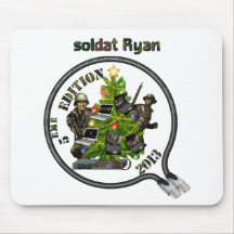 Tapis muizen Lan de Noël soldaat Ryan