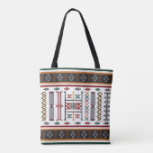 TAPIS MZAB AMAZIGH GHARDAIA ALGERIE TOTE BAG (Achterkant)