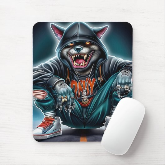 Tapis Sourie Rap Reeks 1-4 Muismat (Met muis)