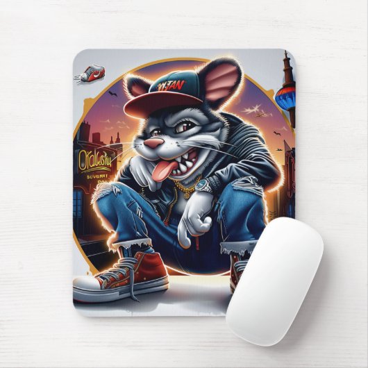 Tapis Sourie Rap Reeks 1-8 Muismat (Met muis)
