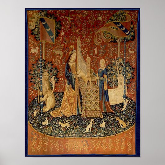 Tapisserie de La Dame à la licorne Poster (Voorkant)