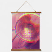 Tapisserie murale cadre en bois - Psychedelic  Hangend Wandkleed (Voorkant 2)