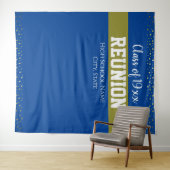 Tapisserie voor reünie van de Blauwe en Gouden Kla Wandkleed (In Situ (horizontaal))