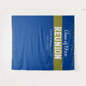 Tapisserie voor reünie van de Blauwe en Gouden Kla Wandkleed (Voorkant (horizontaal))