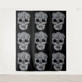 tapisserieën met de kroesschedel wandkleed (Voorkant)