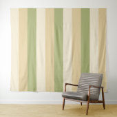 Tapisserieën met driekleurenstrips wandkleed (In Situ (horizontaal))