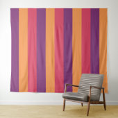 Tapisserieën met driekleurenstrips wandkleed (In Situ (horizontaal))