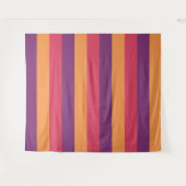 Tapisserieën met driekleurenstrips wandkleed (Voorkant (horizontaal))