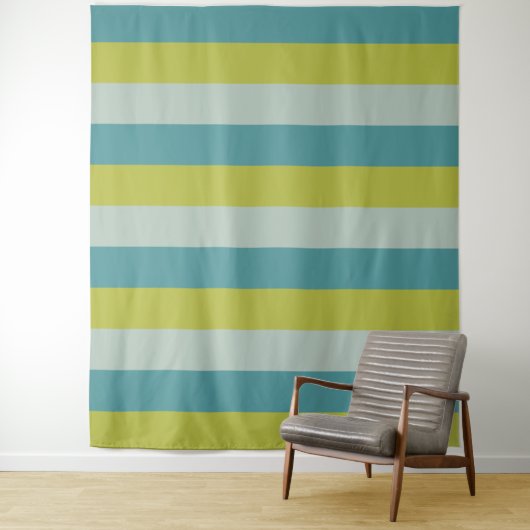 Tapisserieën met driekleurenstrips wandkleed (In situ)